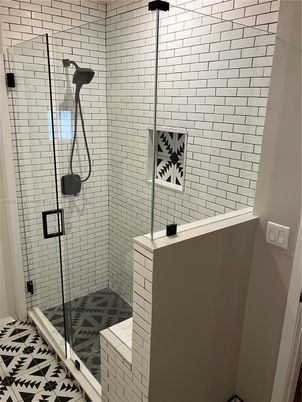 Bathroom, Glass Shower, Interior