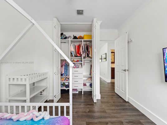 Interior, Walk-in Closets, Wood Texture Flooring