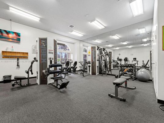 Fitness Equipment, Gym, Interior