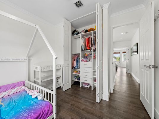 Interior, Recessed Lighting, Walk-in Closets, Wood Texture Flooring