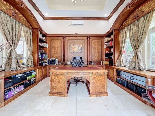 Home Office, Interior, Recessed Lighting