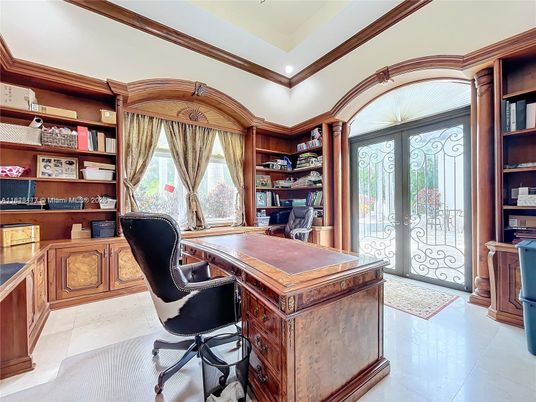 Home Office, Interior, Recessed Lighting