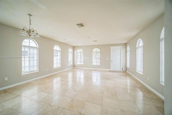 Chandelier, Empty room, Interior, Recessed Lighting
