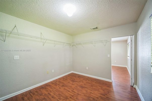 Empty room, Interior, Walk-in Closets, Wood Texture Flooring