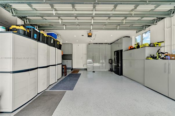 Garage, Interior, Recessed Lighting