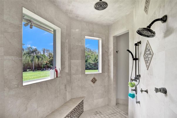 Bathroom, Interior, Marble Walls