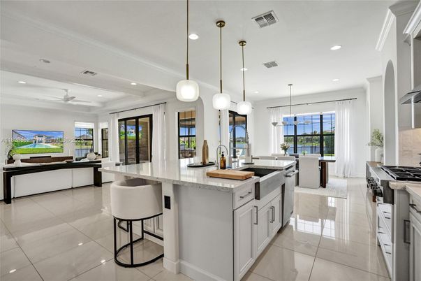 Dining room, Interior, Kitchen, Living room, Pendant Lights, Recessed Lighting