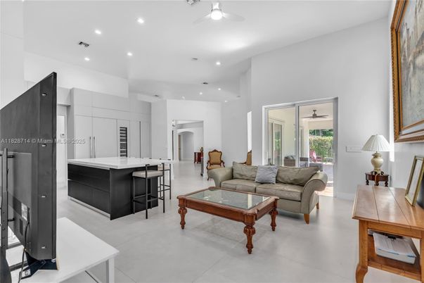 Interior, Kitchen, Living room, Recessed Lighting