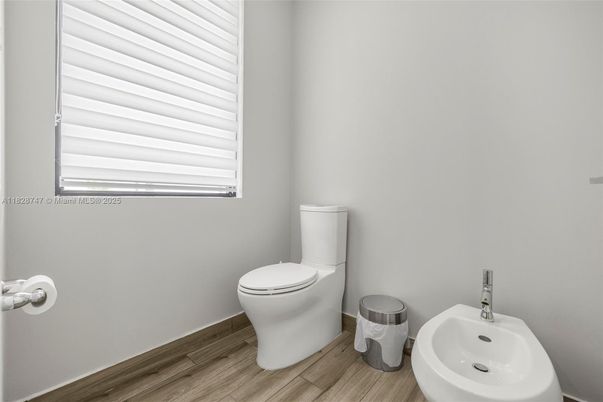 Bathroom, Interior, Wood Texture Flooring