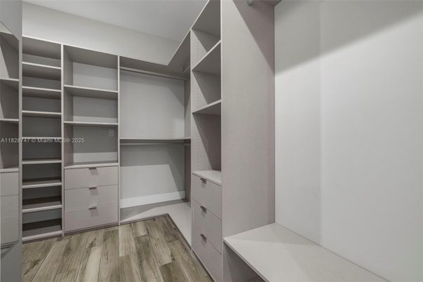 Interior, Walk-in Closets, Wood Texture Flooring