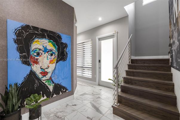 Interior, Marble, Recessed Lighting