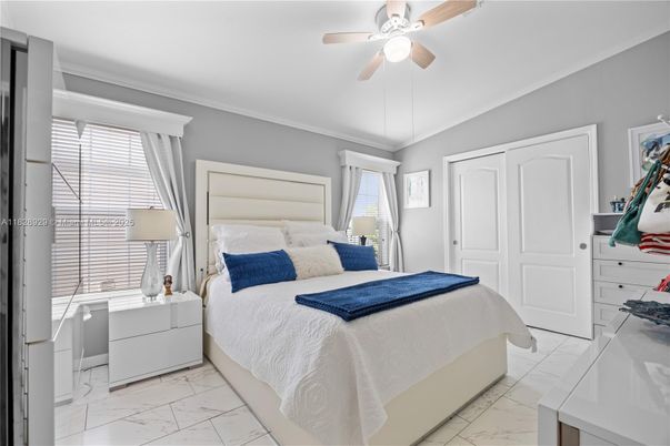 Bedroom, Interior, Marble