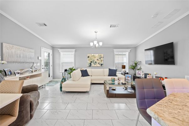 Chandelier, Interior, Living room, Marble