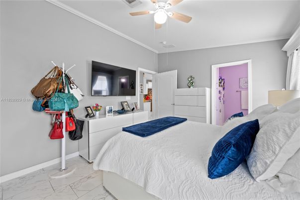 Bedroom, Interior, Marble