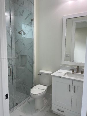 Bathroom, Glass Shower, Interior, Marble, Marble Walls
