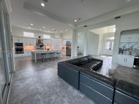 Interior, Kitchen, Living room, Recessed Lighting, Stainless Steel Appliances