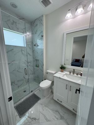 Bathroom, Glass Shower, Interior, Marble, Marble Walls