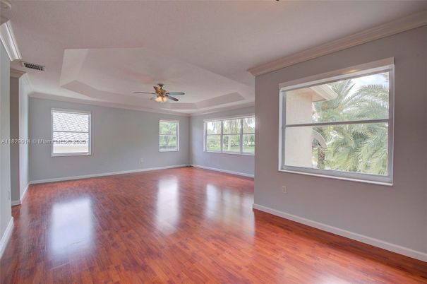 Empty room, Interior, Wood Texture Flooring