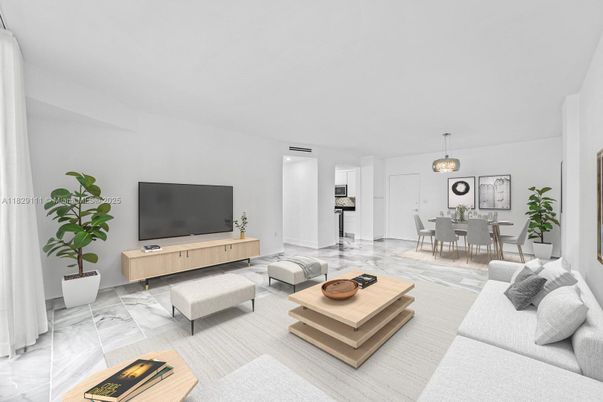 Dining room, Interior, Living room, Marble, Pendant Lights
