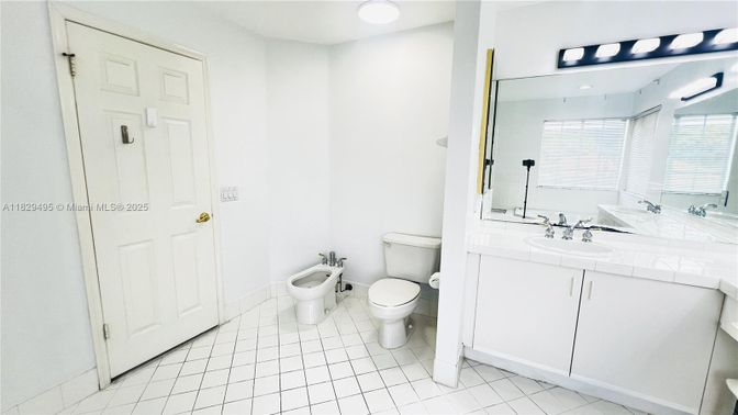 Bathroom, Dual Sink Vanities, Interior, Tile Countertops