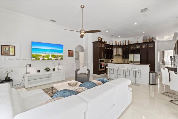 Interior, Kitchen, Living room, Recessed Lighting