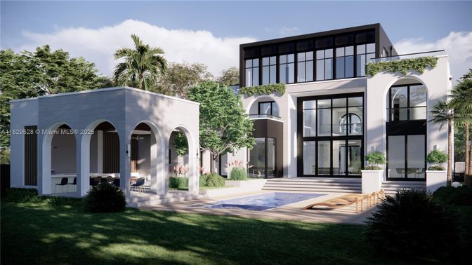 Backyard, Exterior, Facade, Modern