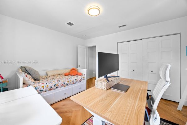 Home Office, Interior, Wood Texture Flooring