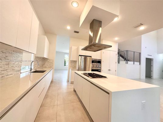 Interior, Kitchen, Recessed Lighting, Stainless Steel Appliances
