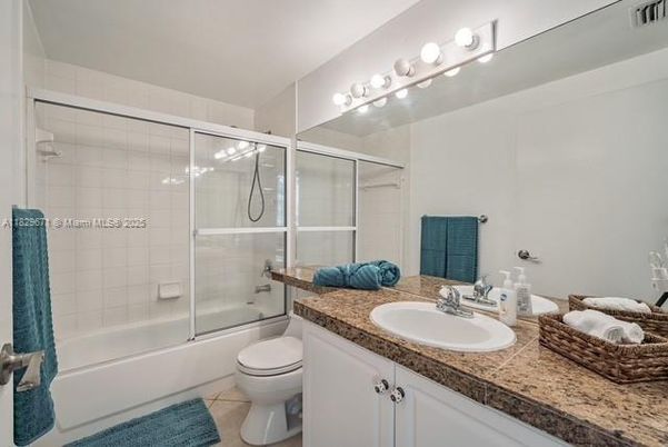 Bathroom, Dual Sink Vanities, Glass Shower, Interior