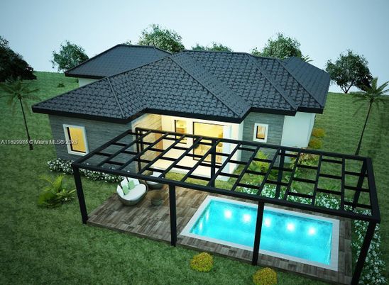 Backyard, Exterior, Pool