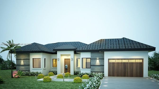 Attached, Exterior, Facade, Modern