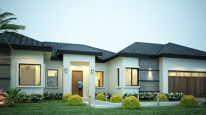 Backyard, Exterior, Facade, Modern