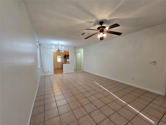 Chandelier, Empty room, Interior