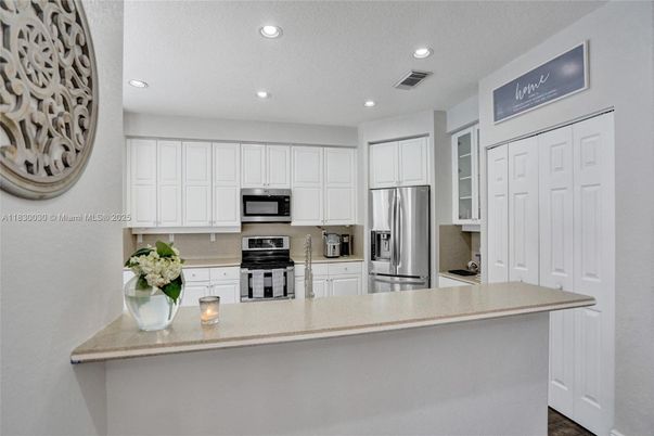 Interior, Kitchen, Recessed Lighting, Stainless Steel Appliances