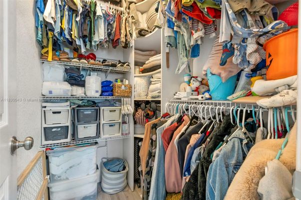 Interior, Walk-in Closets, Wood Texture Flooring