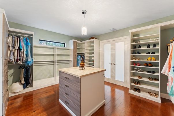 Interior, Pendant Lights, Walk-in Closets, Wood Texture Flooring