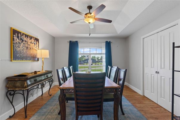 Dining room, Interior, Wood Texture Flooring