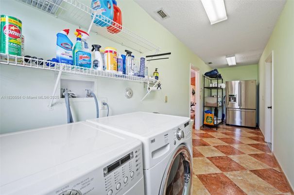 Interior, Washer