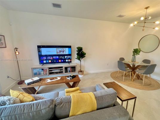 Dining room, Interior, Living room, Pendant Lights