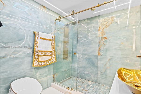 Bathroom, Glass Shower, Interior
