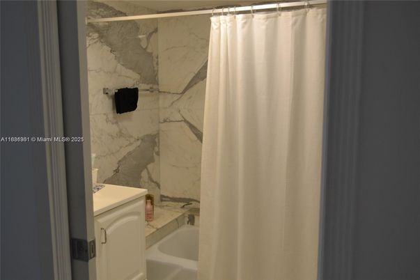 Bathroom, Interior, Marble Walls