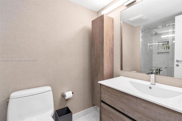 Bathroom, Glass Shower, Interior, Marble, Marble Walls