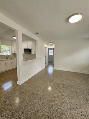 Empty room, Interior, Kitchen