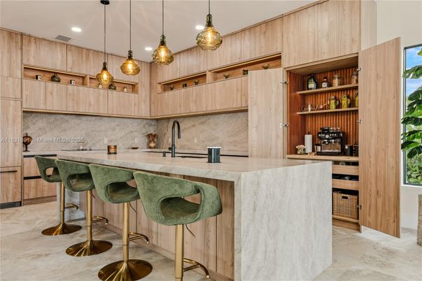 Interior, Kitchen, Pendant Lights, Recessed Lighting