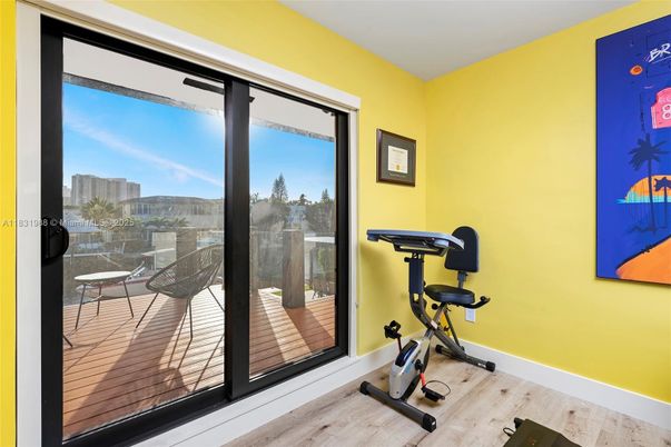 Fitness Equipment, Interior, Wood Texture Flooring