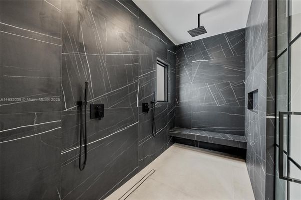 Bathroom, Interior, Marble Walls