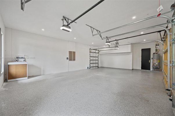 Garage, Interior, Recessed Lighting