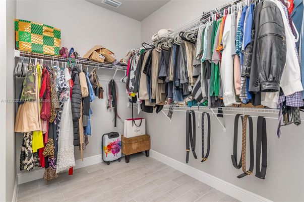 Interior, Walk-in Closets, Wood Texture Flooring