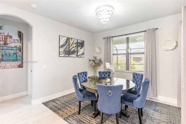 Dining room, Interior, Wood Texture Flooring