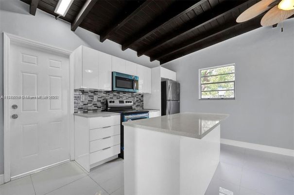Interior, Kitchen, Stainless Steel Appliances, Wooden Beams, Wooden Ceilings